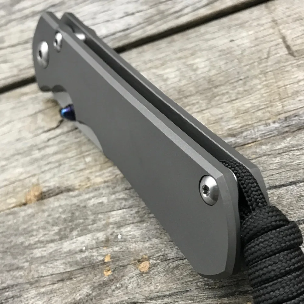 Складной нож LDT Sebenza 25 CPM S35VN Blade TC4 с титановой ручкой тактический для охоты