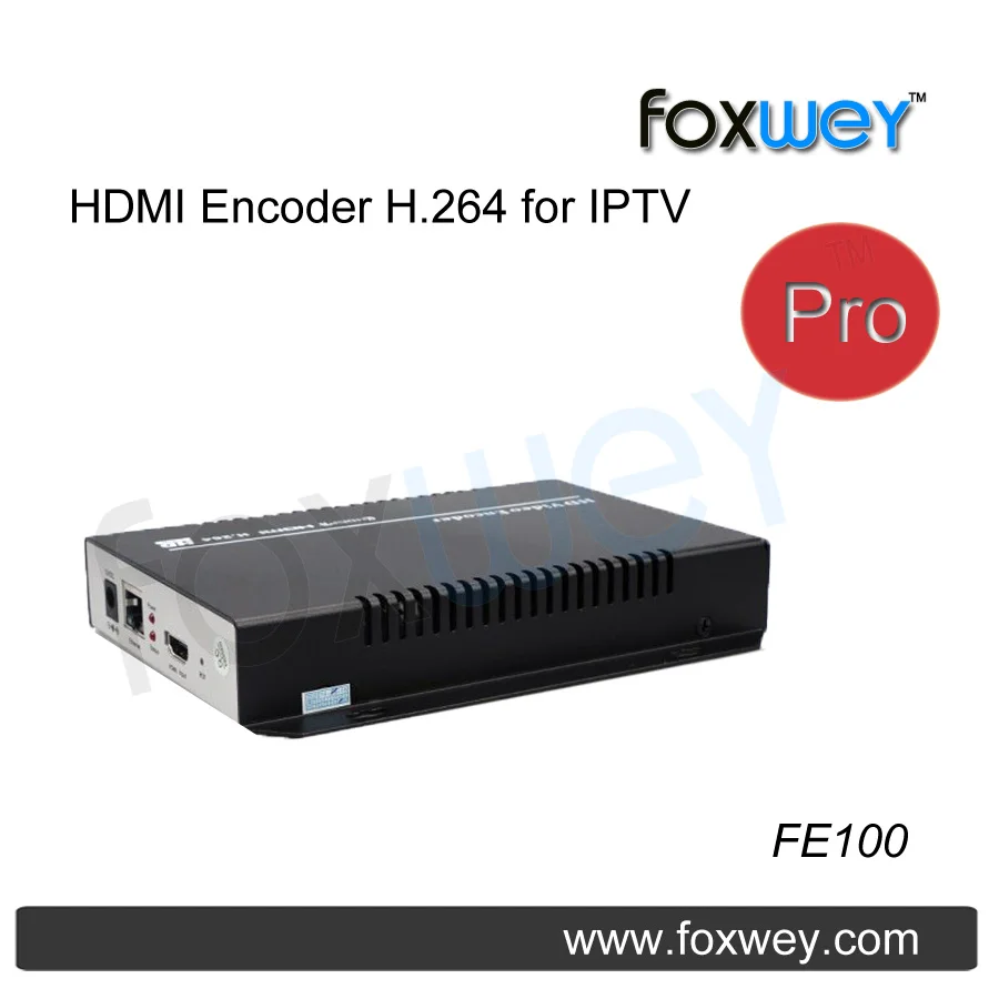 Full HD 1080P H264 encoder hardware for live video streaming broadcast H.264 MPEG-4 AVC dual streams for any live casting foxwey