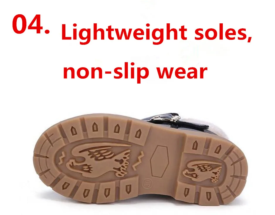 Children PU snow boots-18
