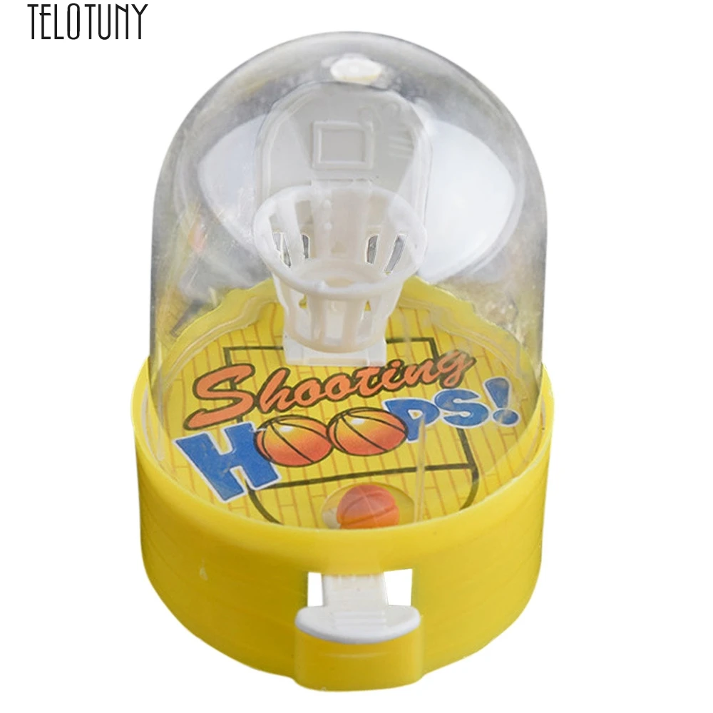 

TELOTUNY basketball Toy Developmental Basketball Machine Anti-stress Player Handheld Children Toys Gift Developmental Toy Jan15