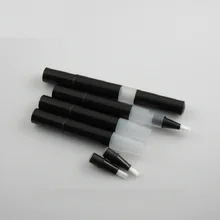 Пустая черная поворачивающаяся ручка пластиковый многоразовый Косметический Контейнер Герметичный 2,5 мл блеск для губ эфирный консилер на масляной основе упаковка