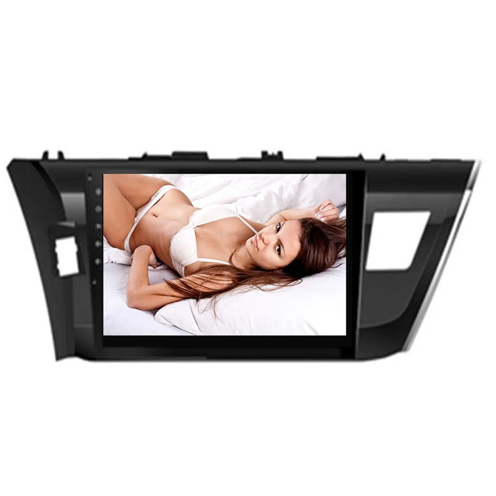Excellent 10.2" android 9.0 2din car dvd gps multimedia player For Toyota Corolla 2013-2016 radio navigation navi stereo RDS wifi 2