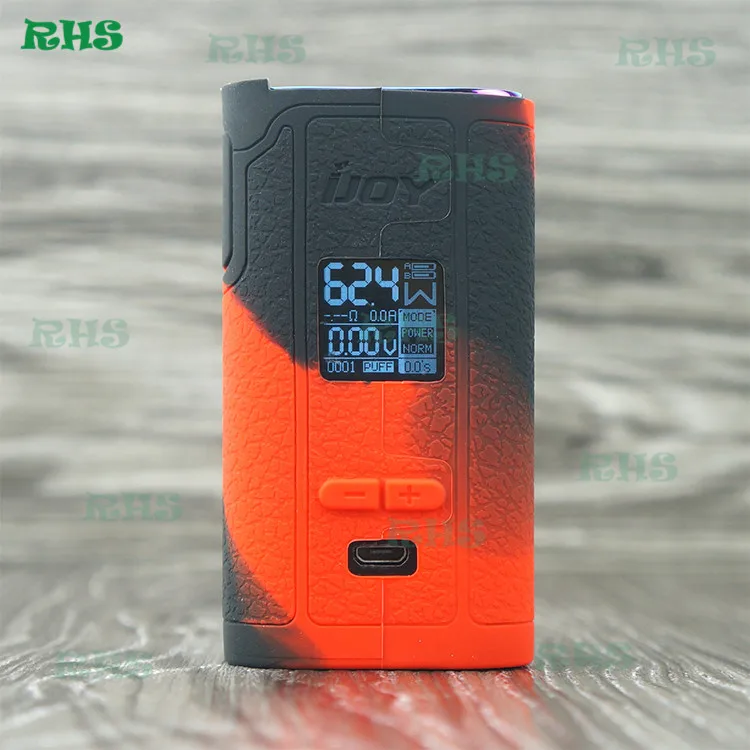 RHS домашний силиконовый чехол для IJOY капитан PD1865 комплект 13 B цвета чехол - Цвет: black red