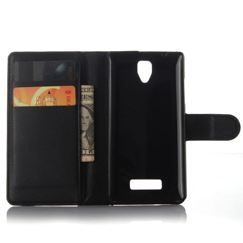 

MCMEME For Lenovo A2010 Phone Bag Case Wallet PU Leather Bag Flip Case For Lenovo A 2010 Angus2 Phone Skin Case With Card Holder