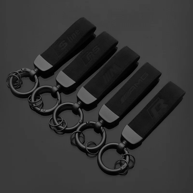 

Keychain\Audi Standard Sline Fleece Leather Car Keychain Pendant