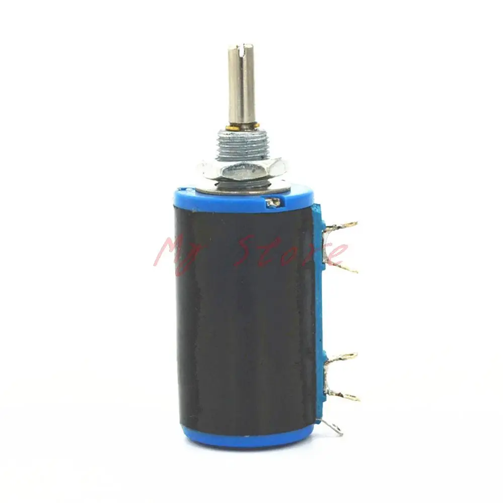 

10K Ohm Rotary Multiturn Wirewound Precision Potentiometer WXD3-13-2W