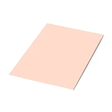 One Side Glass Fiber PCB Copper Clad Plate Laminate Circuit Board 12x18cm 1.5mm