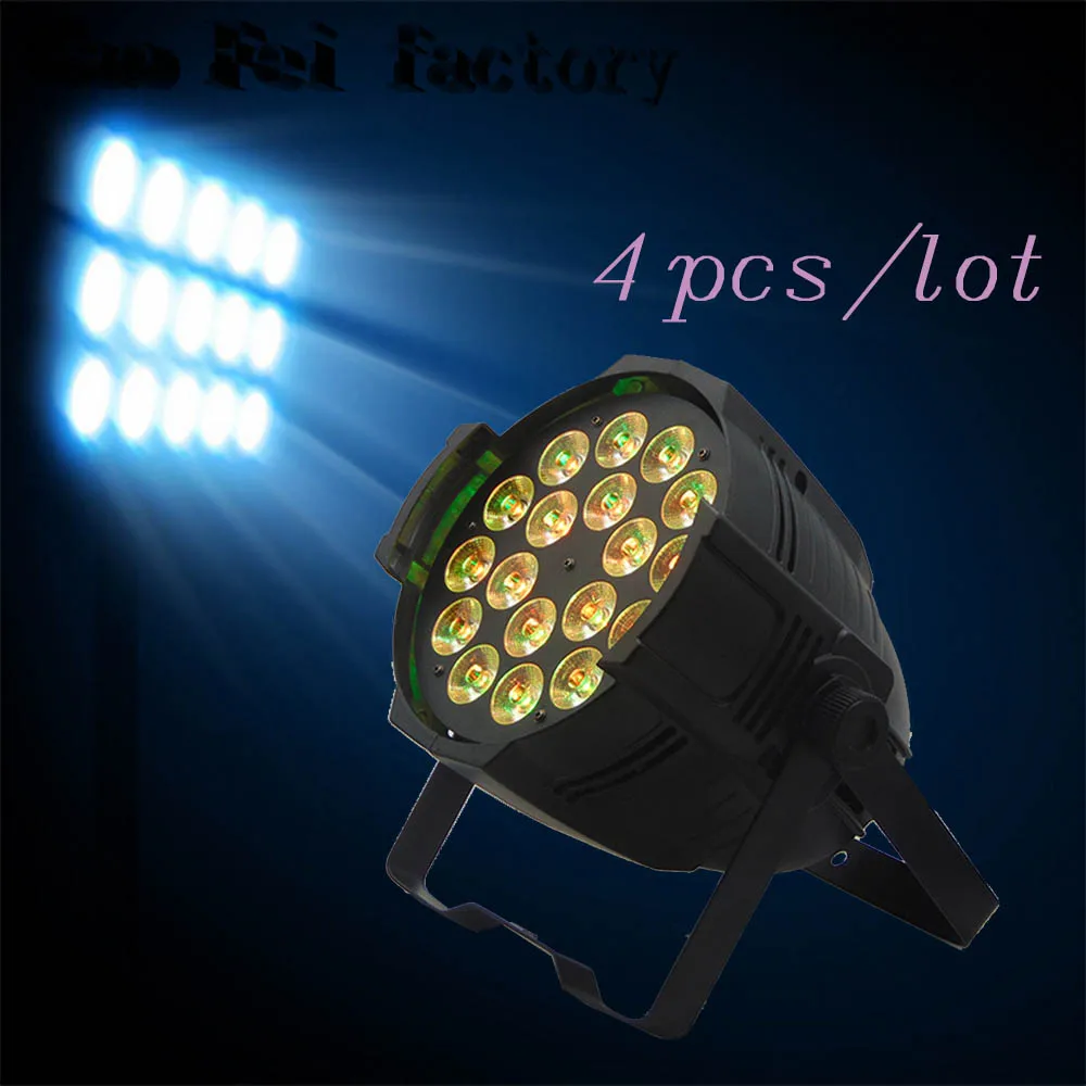 

4pcs/lot China Professional Stage Par Cans 18x12W for Stage dj Lights