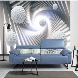 Beibehang обои 3d фрески на заказ гостиная, спальня home decor Абстрактная трехмерное пространство многогранных sphere обои