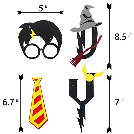 Harry Potter Happy Birthday Banner Bunting Garland Flag Hanging Party Decoration 