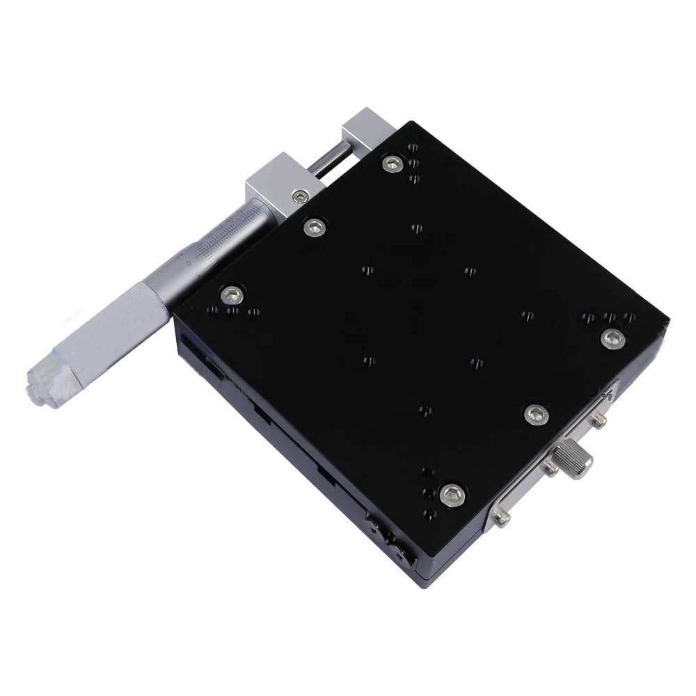 

X Axis Cross Rail Slide Manual Displacement Platform Fine-tuning Sliding Stage 120mm
