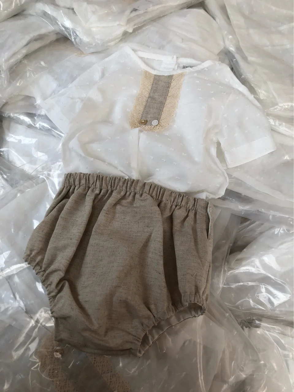Лето ; Новое поступление; испанская Милая рубашка для девочки комплект из 2 предметов; Изысканная детская одежда качественная хлопковая одежда для девочек