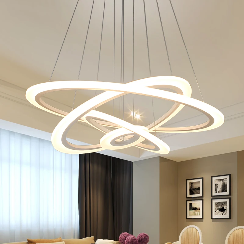 Nordic Modern Led Aluminum Acrylic Lighting Kit Ceiling