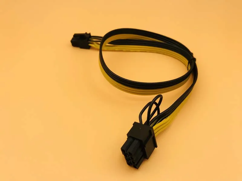 Riser power Cable 6Pin to 8Pin (6+2) Cable Server Power Conversion Board Graphic Card Power Cable 18AWG Splitter for BTC Mining