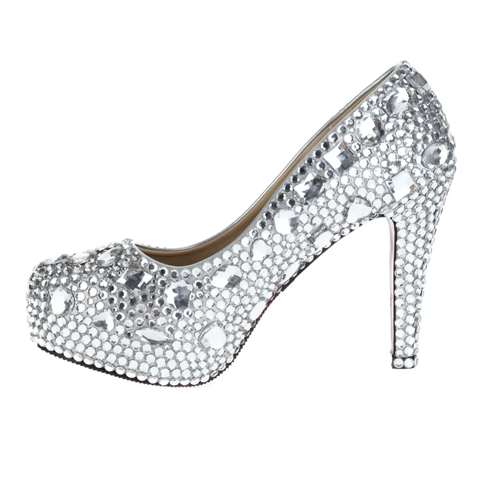 short sparkly heels
