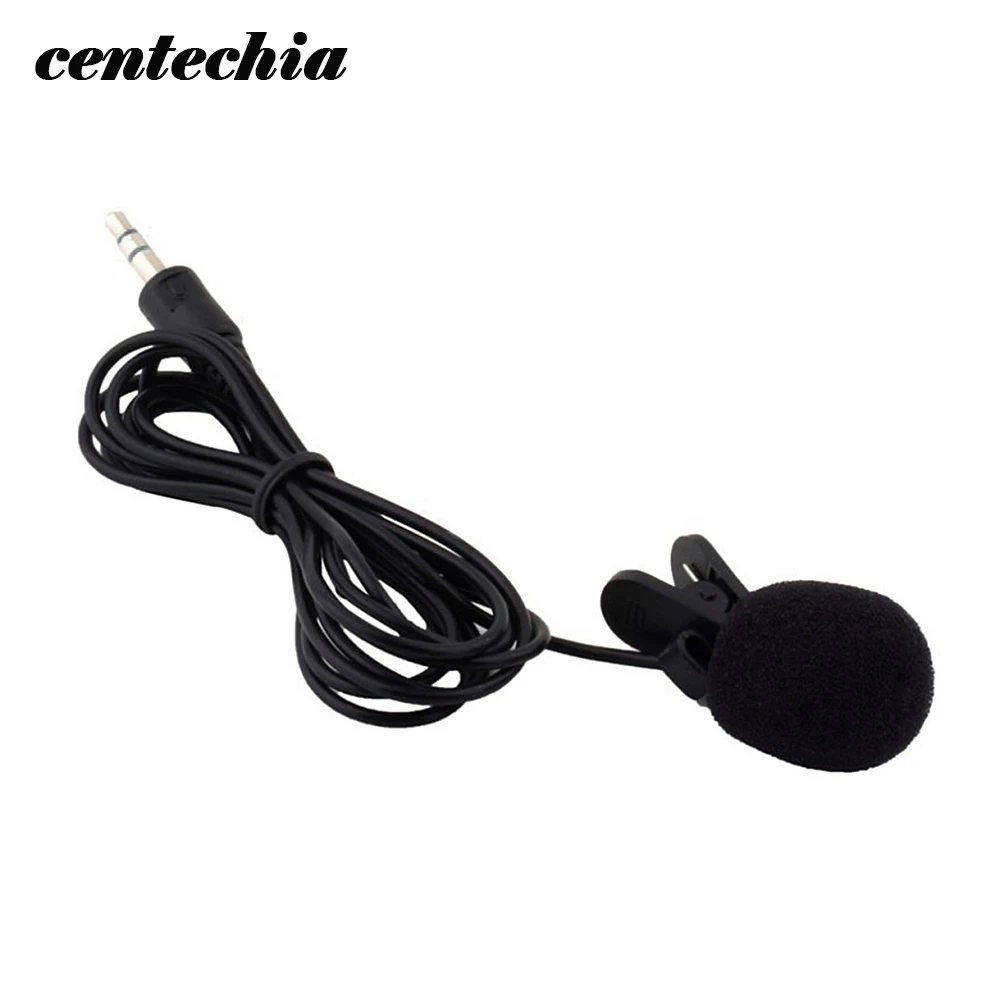Universal Portable 3.5mm Mini Headset Microphone Lapel Lavalier Clip