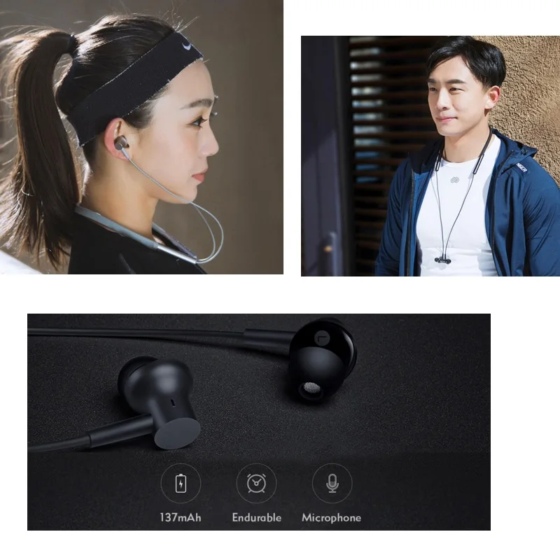 Оригинальные наушники Xiaomi Mi Bluetooth спортивные вкладыши беспроводные с