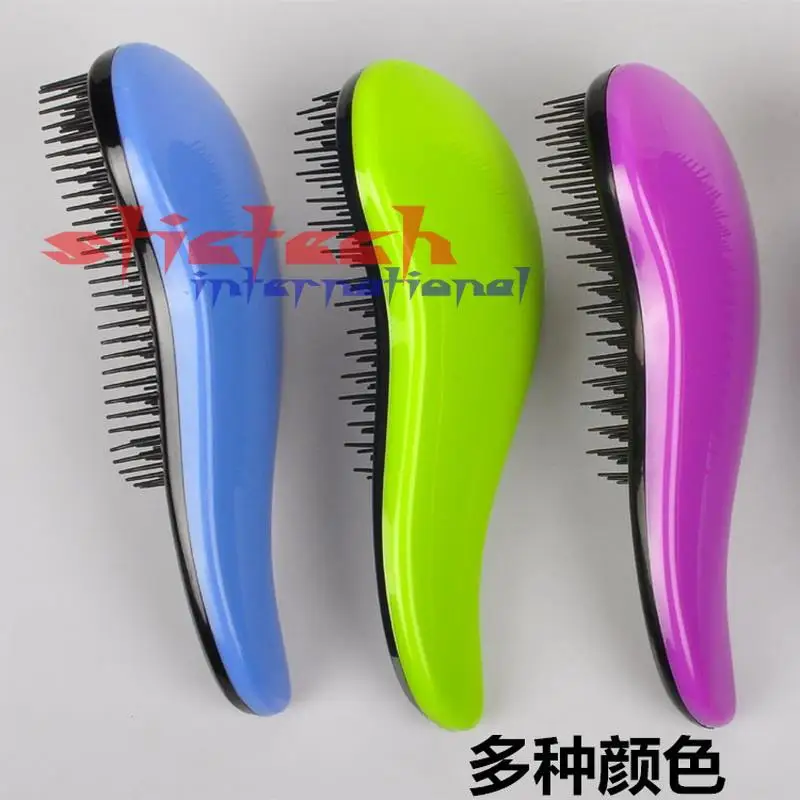 500pcs Magic Handle Tangle Detangling Comb Shower Hair Brush Salon