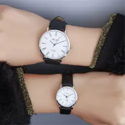 2017 известный бренд мужской часы Стильный тонкий кварцевые часы мужские и женские элегантное платье часы Relogio masculino часы Montre Femme