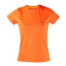 Футболка для бега, компрессионные футболки с защитой от пота, дышащие быстросохнущие футболки с короткими рукавами, спортивная одежда с воротником верх: полиэстер, одежда