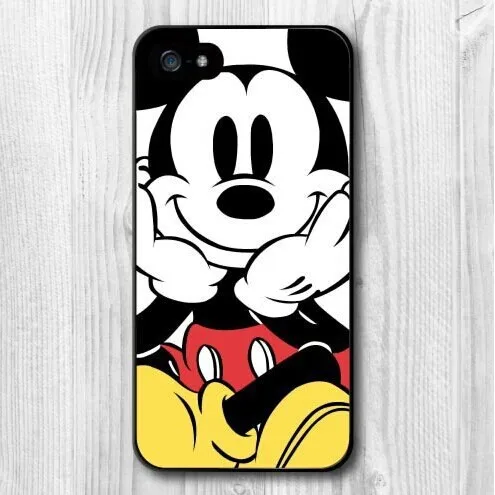 

Spring Lemon New Popular Cute Mickey Mouse Protective Hard Cover Case For iPhone 7 7plus 6 6s 6plus 6s plus 5 5S 4 4S 5C