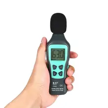 30-130 дБ шумомеры децибел метр регистратор шум звуковое устройство цифровой диагностический инструмент автомобильный микрофон