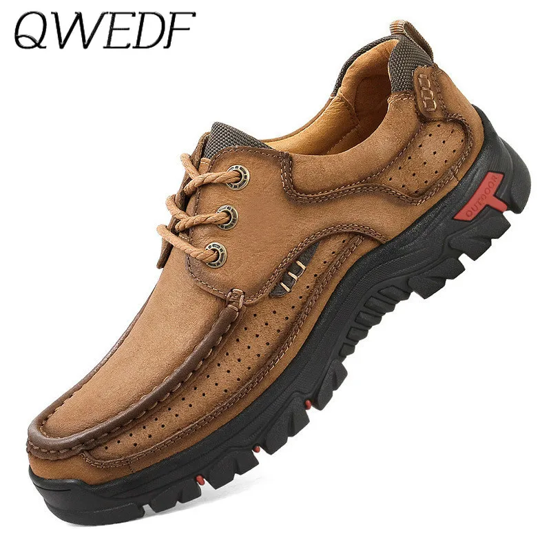 

Platform Outdoor Leisure Shoes Men's Casual Luxury Men's Shoes Genuine Leather Shoes Men's High Quality Tennis Shoes N1-49