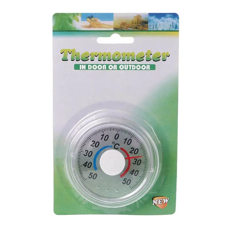

Self adhesive Thermometer for Indoor Outdoor Window Wall Garden Home Greenhouse