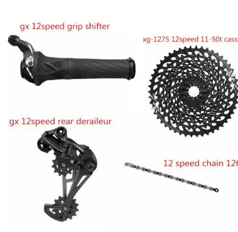 GX EAGLE groupset 12S grip Shifter + Rear deraileur Chain Cassette | Спорт и развлечения
