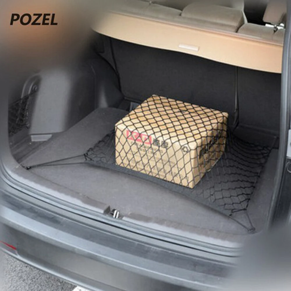 4 HooK Car Trunk Cargo Mesh Net Luggage For Lexus IS250 IS300 IS350