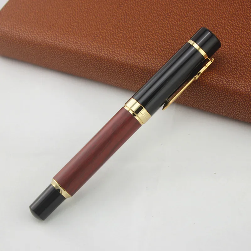 Germany Wooden Luxury Fountain Pen High Quality 0.5mm Nib Writing Ink