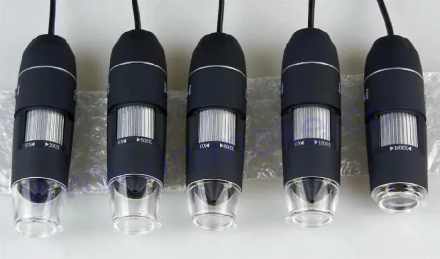 High Resolution USB Digital Electronic Microscope With Measurement Software Skin Concluding 200X 500X 800X 1000X 1600X Monocular_9