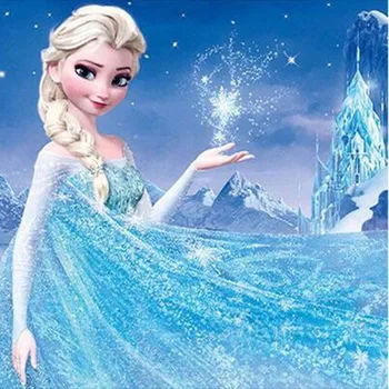 

Snow Queen 5D DIY diamond Painting Cross Stitch diamond embroidery mosaic diamonds wall stickers home decor KBL