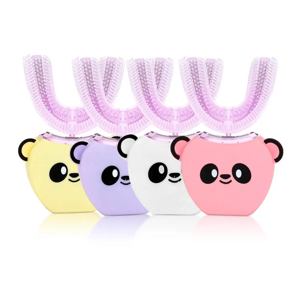 

U 360 Degrees Children Electric Sonic Toothbrush Intelligent Automatic Smart Head for Kids Ultrasonic Music Tooth Brushes Clean