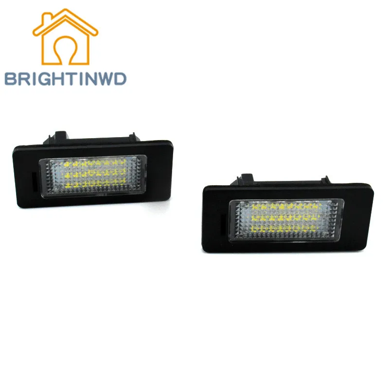 

BRIGHTINWD BMV Led License Plate Lamp E39 E81 E82 E90 E91 E92 E88 X5 X6
