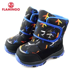 FLAMINGO Winter High Quality Waterproof Wool Keep Warm Kids Shoes Anti-slip Snow Boots for Boy Free Shipping 82M-QK-0941 FLAMINGO Winter High Quality Waterproof Wool Keep Warm Kids Shoes Anti-slip Snow Boots for Boy Free Shipping 82M-QK-0941