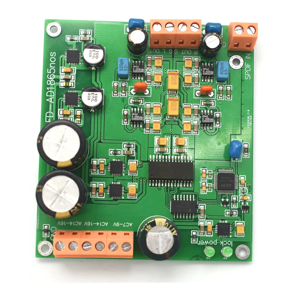 AD1865 DAC r2r декодирования nos режим ak4118 поддержка 24bit 192 к F7-006