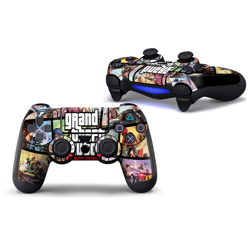 Виниловая наклейка для контроллера Sony Playstation 4 защитный чехол геймпада PS4