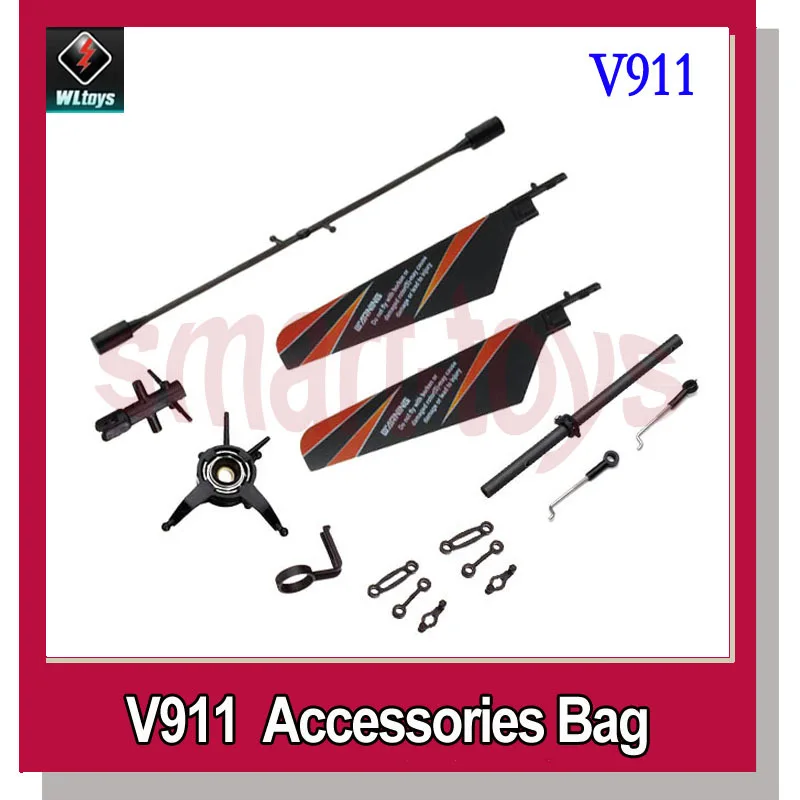 WLtoys V911 V911 V1 V911 pro RC Helicopter parts Bag Upgrade flybar