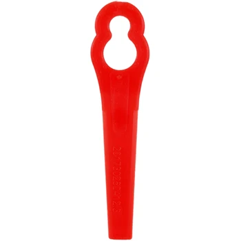 

200Pcs Plastic Replacement Grass Trimming Blade Suitable For Plastic Grass Trimming Blade Mower Replacement Cordless Grass Tri
