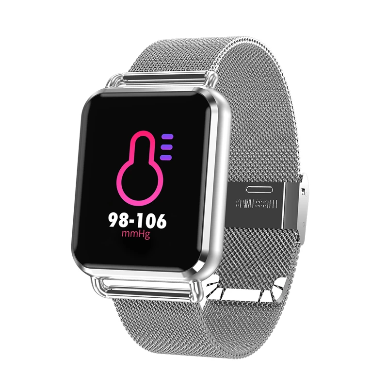 Q3 Смарт-часы Android мониторинг сердечного ритма наручные часы с измерителем давления водонепроницаемые Модные Bluetooth Smartband для IOS Android телефон