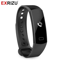 EXRIZU C07 спортивный смарт-браслет с шагометром Смарт Камера музыкальный пульт Управление сердечного ритма крови Давление монитор Фитнес