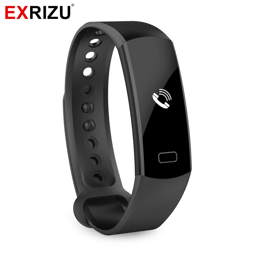 

EXRIZU C07 Sport Smart Wristband Pedometer Smart Band Camera Music Remote Control Heart Rate Blood Pressure Monitor Fitness