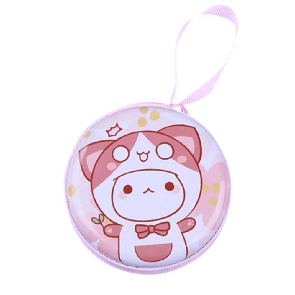 

MOLAVE Wallets & Holders small wallets Mini Coin Cute Cartoon Element Round Headset Purse Pouch Bag lady children money bag9402
