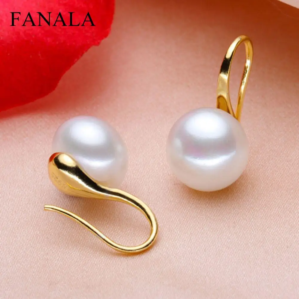 Clip on Earring Backs with Pads Dangle Star Simulated Pearl Crystal Women Girls Kids Jewelry Gift Box
