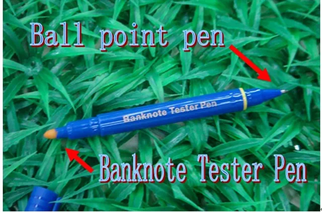 Useful Money Checker Banknotes Tester Marker Pen Ball Currency Useful Money Checker Banknotes Tester Marker Pen Ball Currency Detector Fake Bank Notes Check D Etector Double Use Business