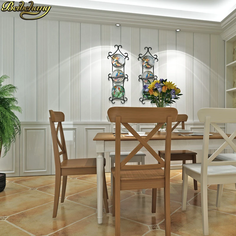 beibehang papel parede 3D Modern Minimalist Wallpaper Striped Wallpaper Living Room Plain stripes wallpapers ceiling wall paper