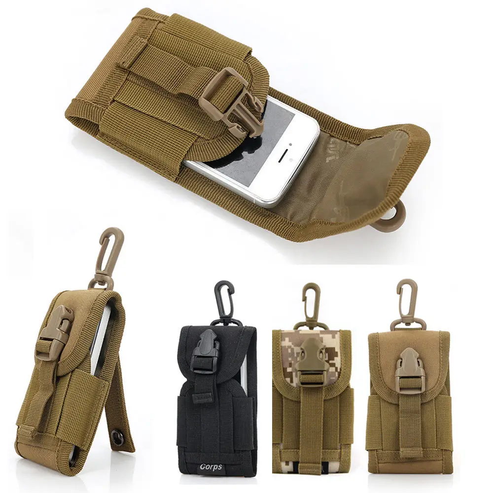 Universal Army Tactical Military Pouch Belt Loop Hook Bag Tactical plugin Package Hip Pack