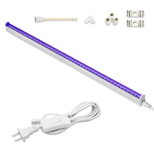 6 Вт аквариумный светодиодный фонарь УФ светодиодный черный светильник портативный Blacklight многофункциональная лампа аквариум аксессуары для освещения