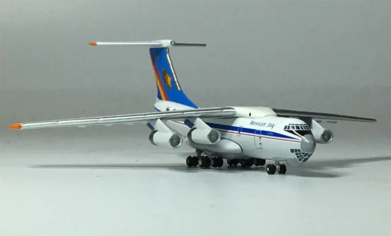 

1/500 Aeroflot Ilyushin IL-76 RA-76786 Metal Scale Model Exquisite Simulation Static Scale Model Collection Toy Festival Gift